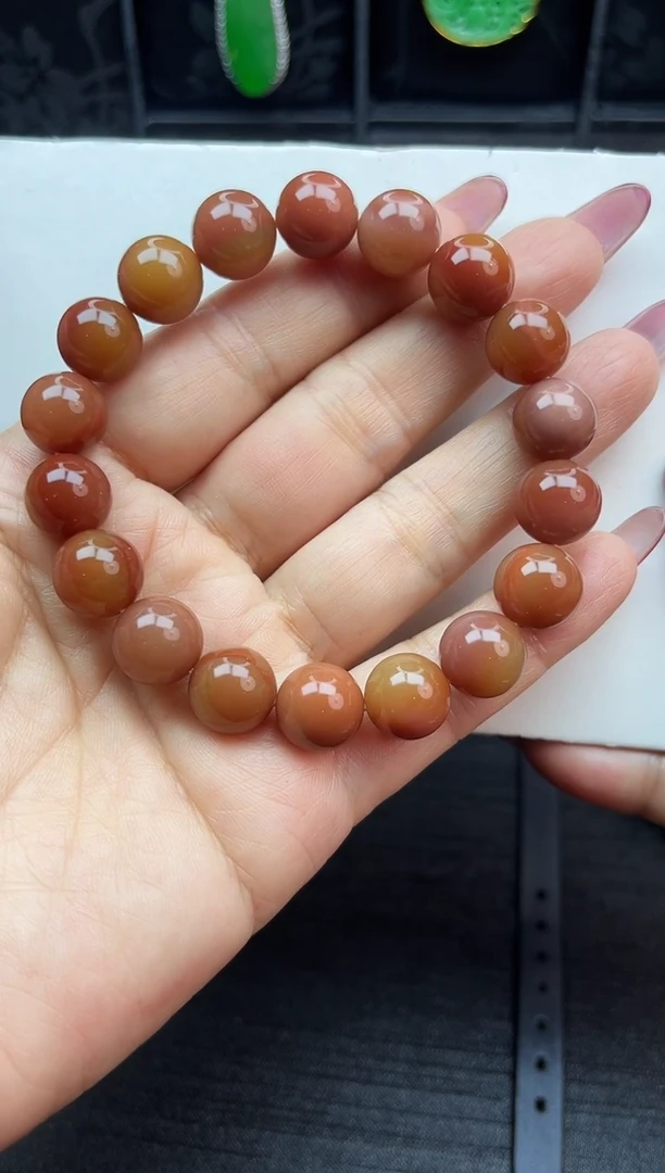 未镶嵌手串玛瑙/玉髓手串