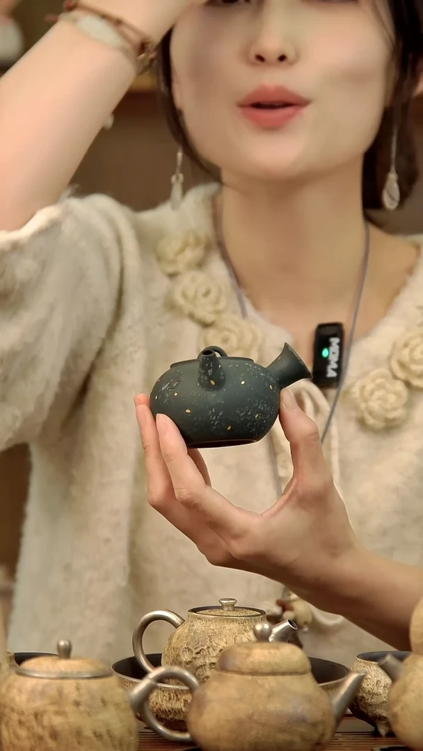 言野手作 初雪侧把壶