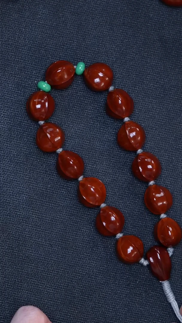 橄榄核手串鲨鱼背手持17