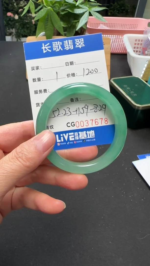 颈饰未镶嵌石英质玉（非洲翠）00007678
