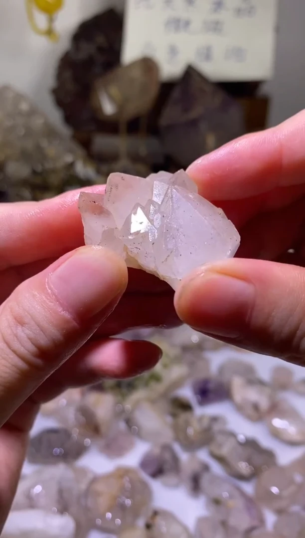 未镶嵌珠宝半成品水晶10号城堡四川超七花园水晶