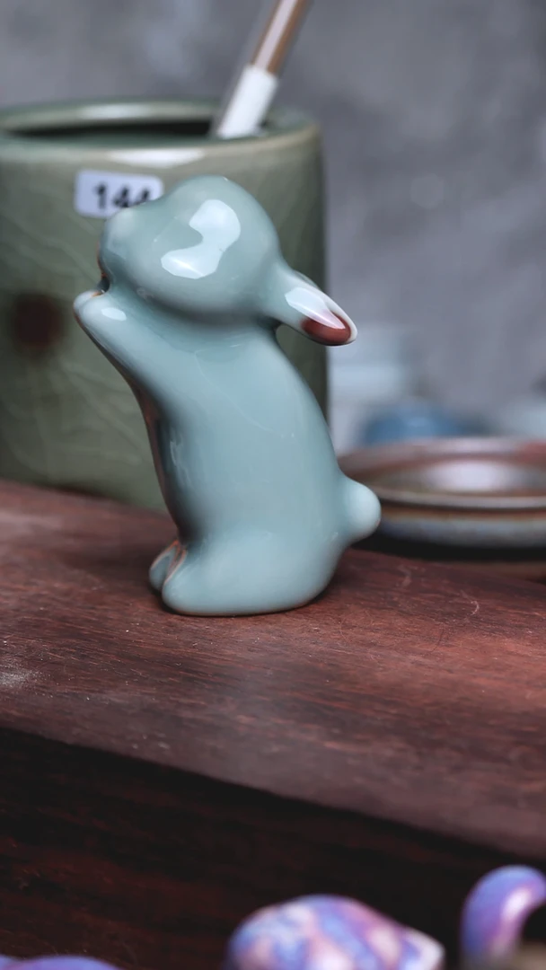 洛*钧窑图录北方钧窑微瑕383