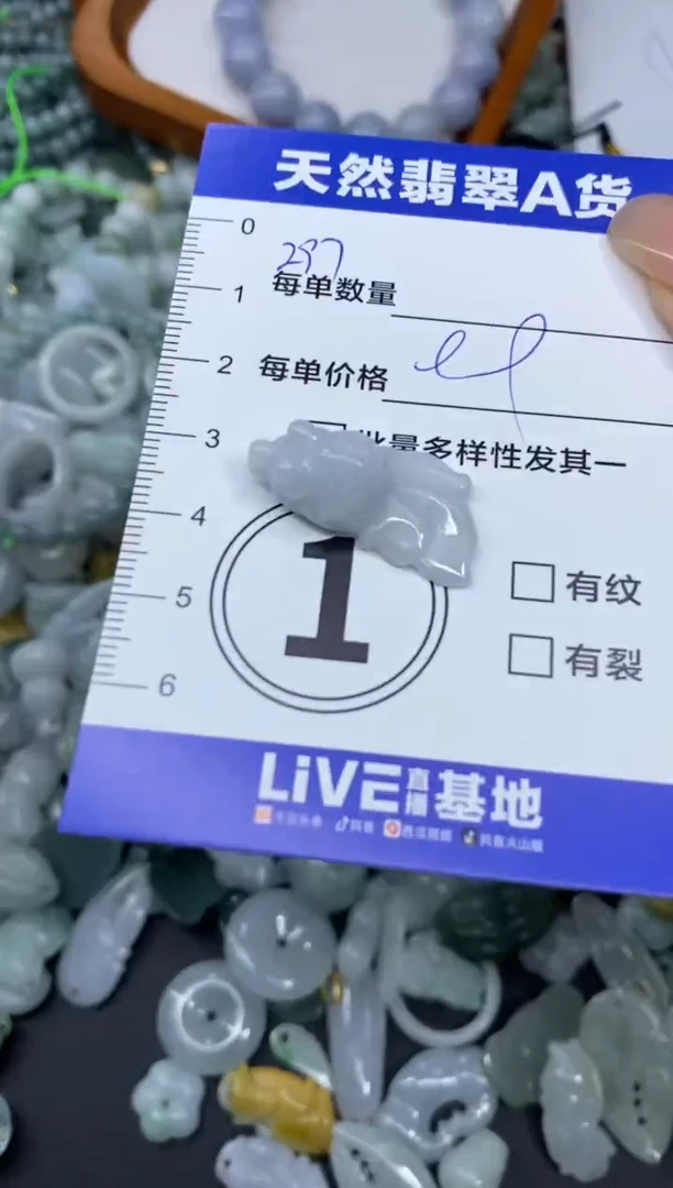 颈饰未镶嵌翡翠天然翡翠A货批量多样性发一件