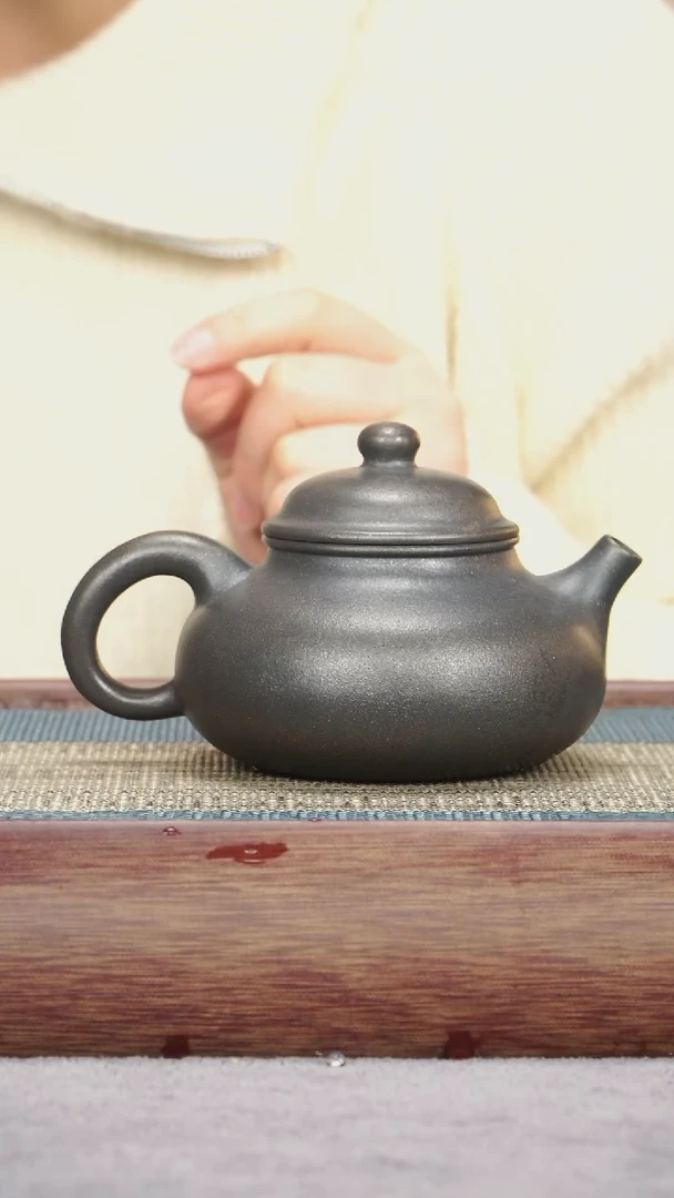 【闪购商品】紫砂茶壶柴烧 容天