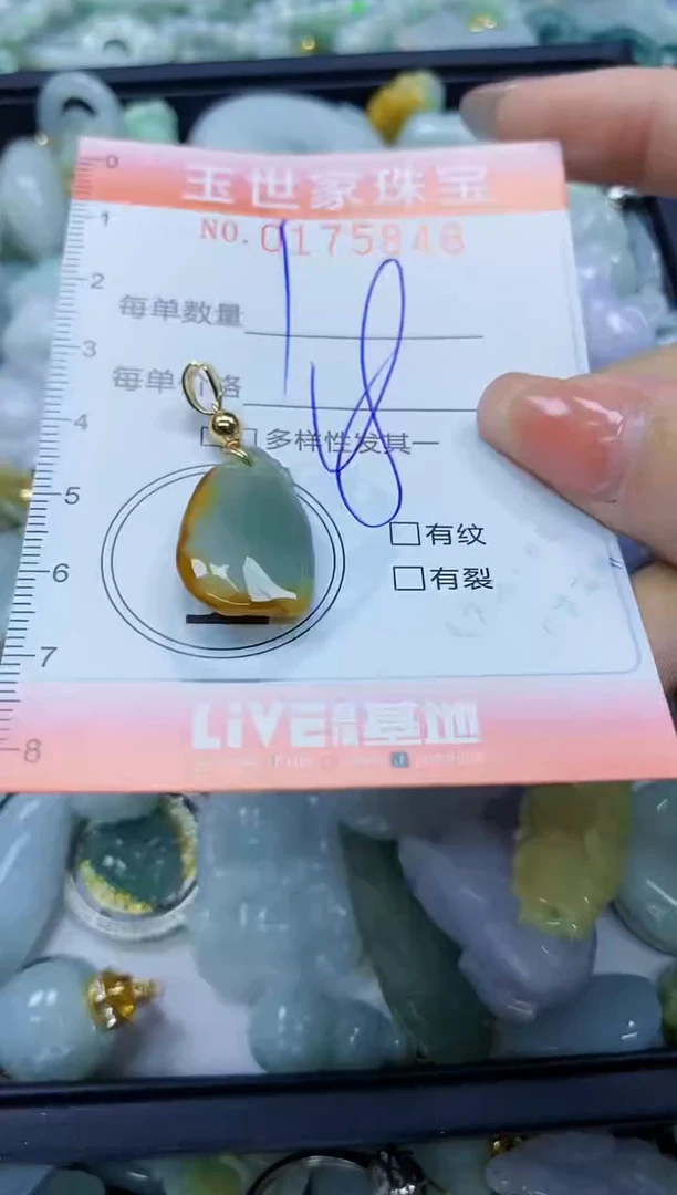 【闪购商品】翡翠颈饰未镶嵌闪购商品00175848
