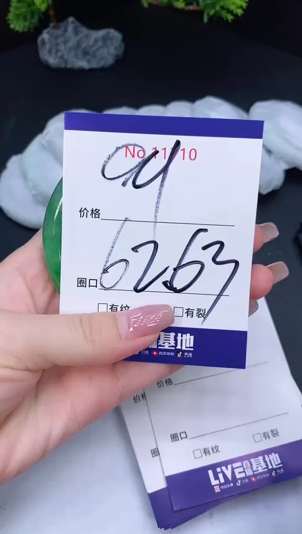 未镶嵌手镯翡翠11710