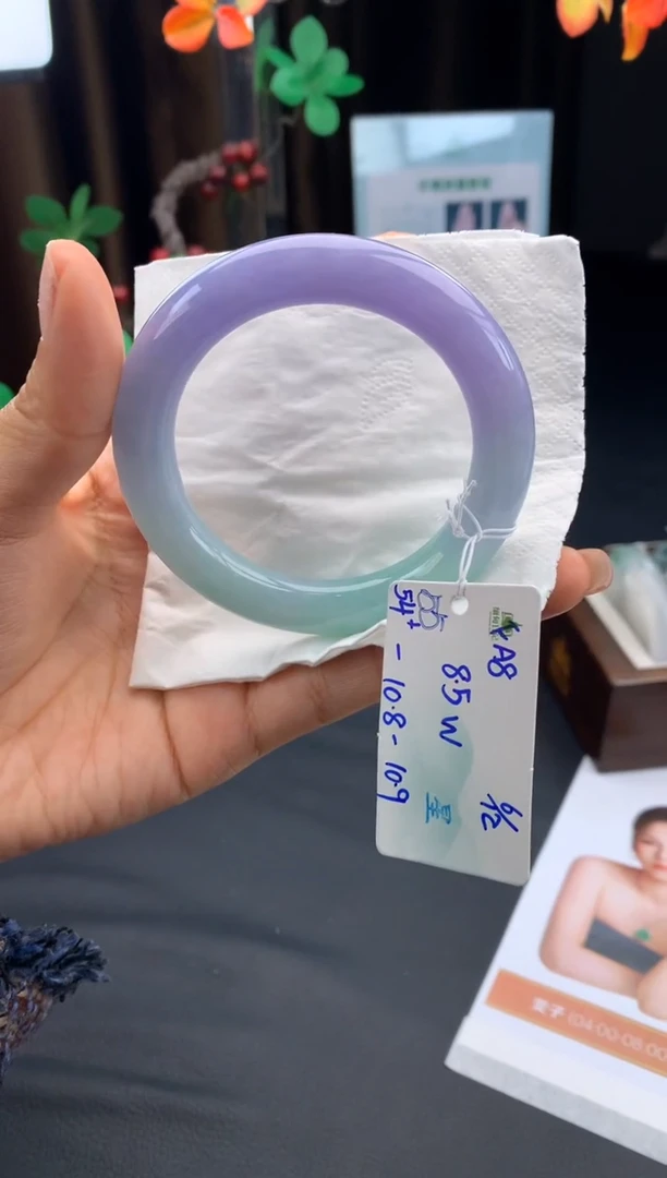 未镶嵌手镯翡翠翡翠自带#送人#，假一赔三