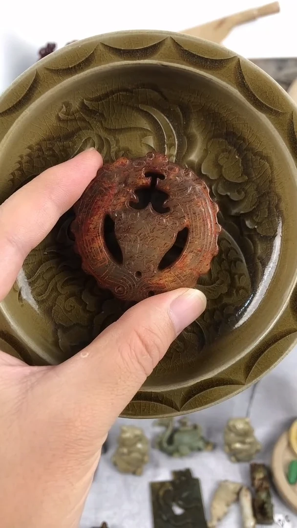 瓷片瓷器瓷器和田