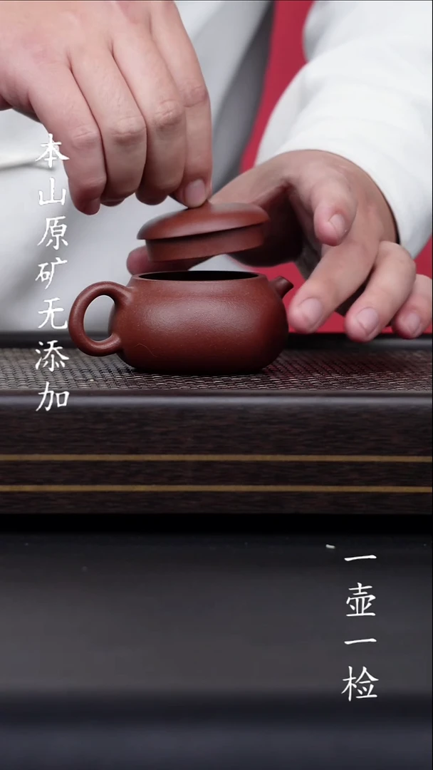 茶壶紫砂宜兴原矿紫砂无添加