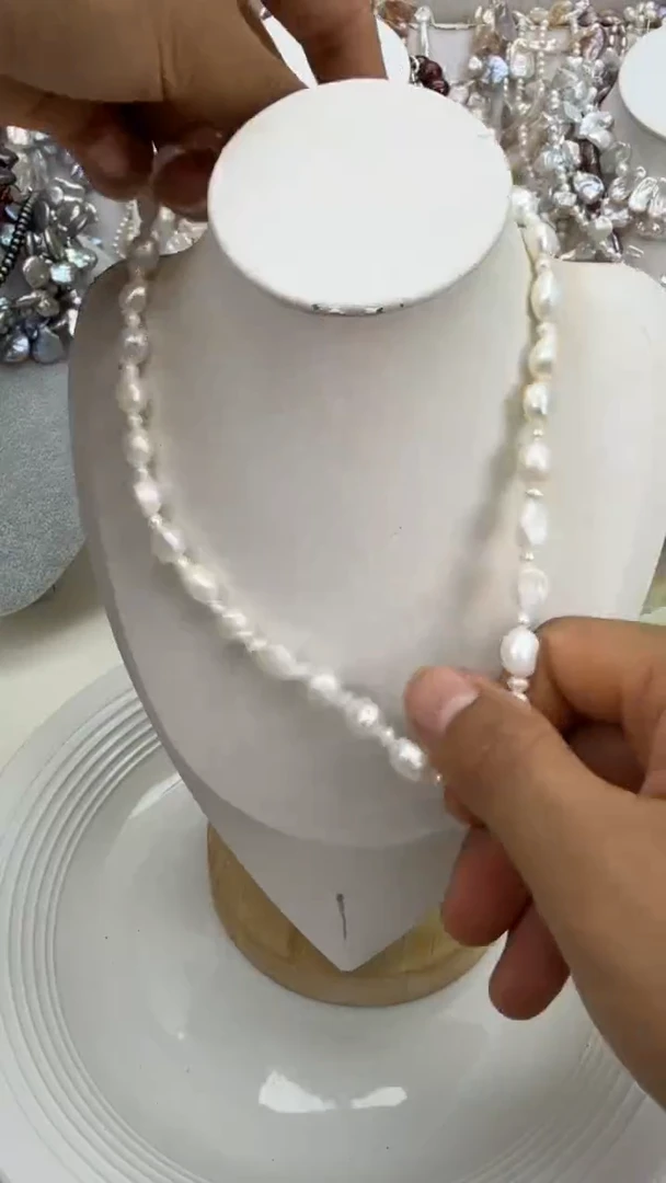 颈饰未镶嵌淡水珍珠1