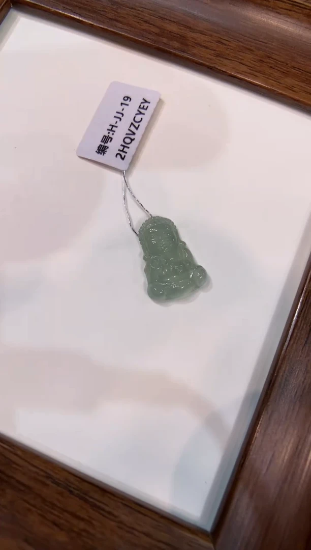 颈饰未镶嵌翡翠宝宝佛