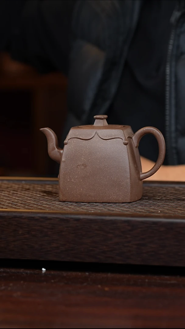 茶壶紫砂丹壶溢香紫砂壶微瑕350cc