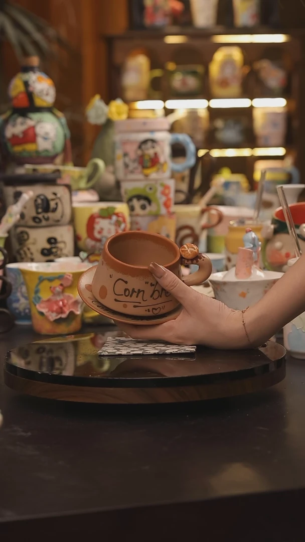 景德镇釉下彩绘设计师款式陶瓷