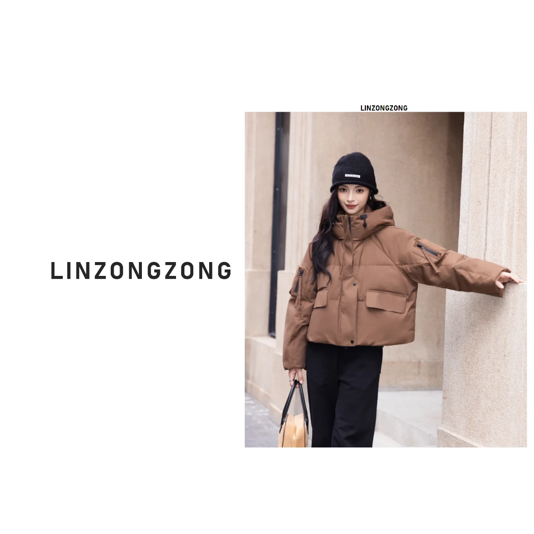 2025年通勤日常新款冬季时尚百搭女款小个子短款加厚棉服