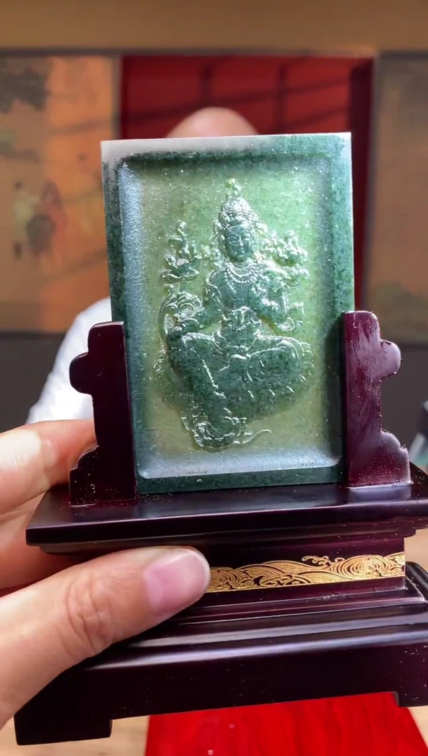 和田玉未镶嵌颈饰D985