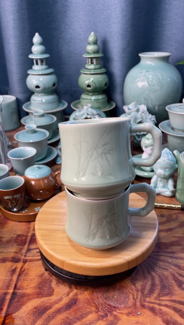 微瑕特价青瓷 慧语瓷坊