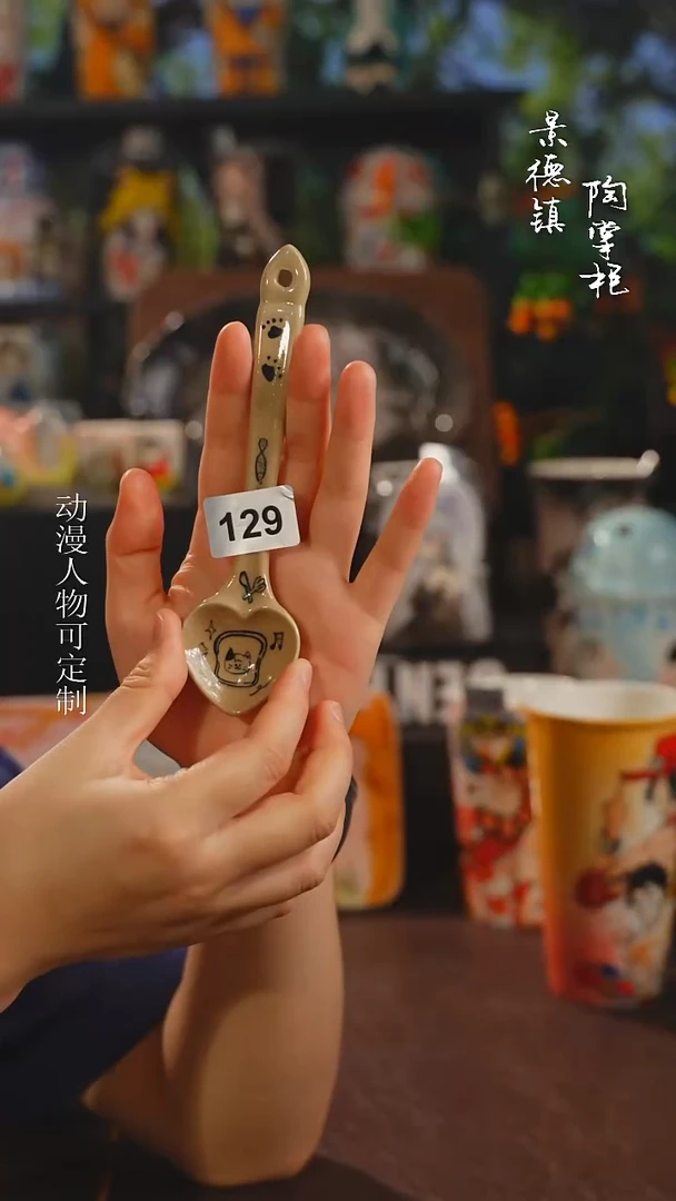 景德镇高温釉下彩纯手工手绘