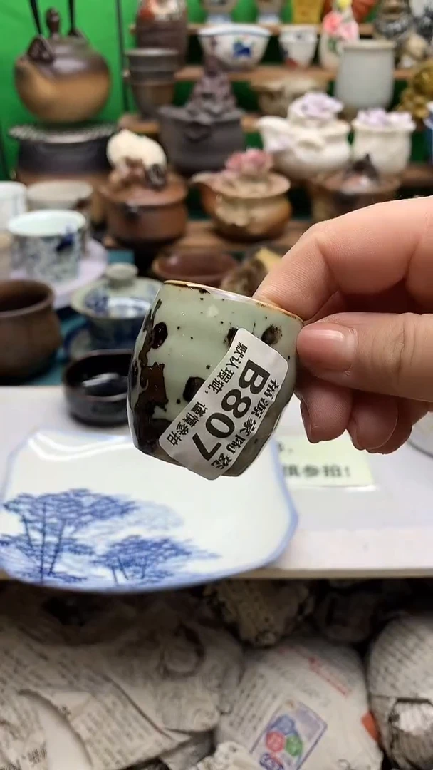 【闪购商品】盖碗海外回流瓷器