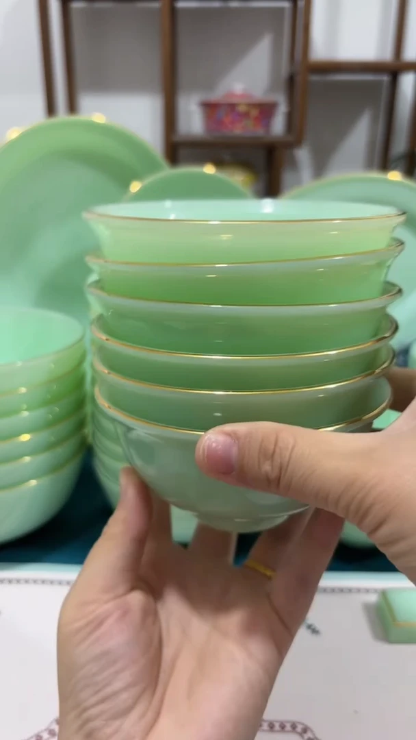 · 4.5英寸玉瓷碗6个口径11.5厘米