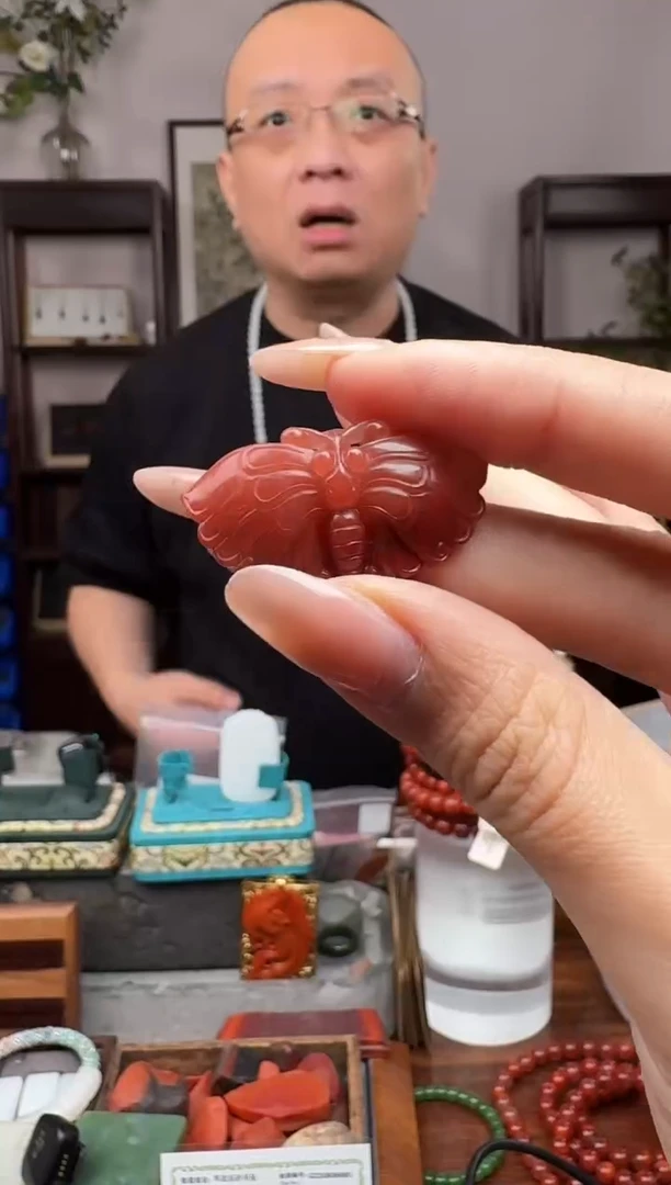 未镶嵌南红玛瑙挂件5168