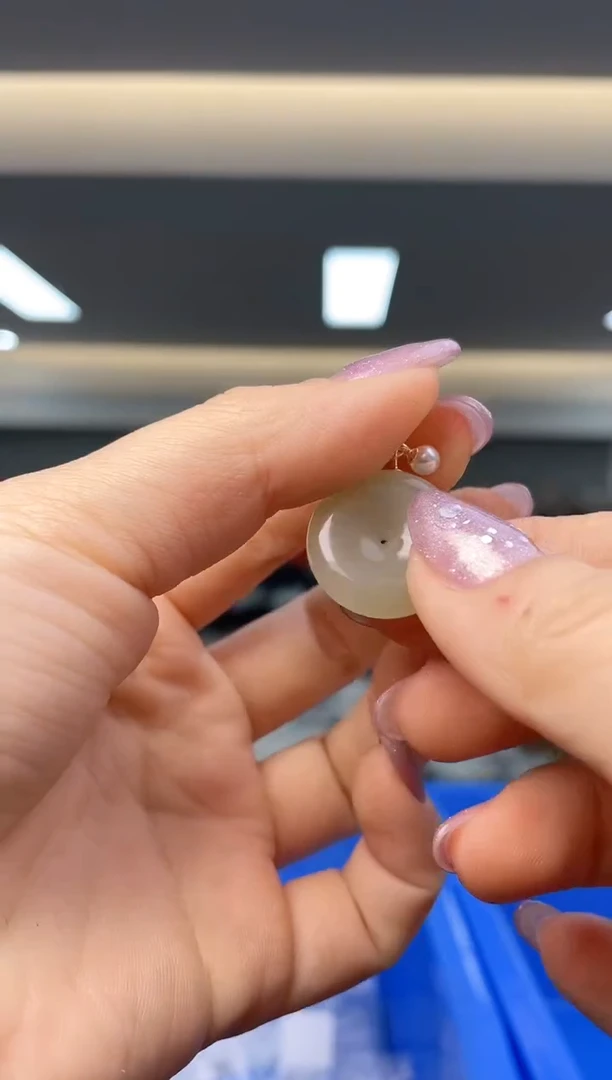 【闪购商品】和田玉`银S925镶嵌（多样性发一件）