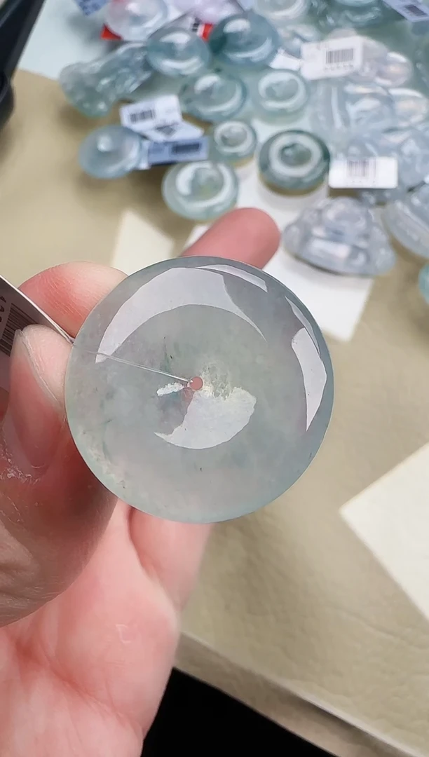 项圈未镶嵌翡翠缅甸翡翠a货