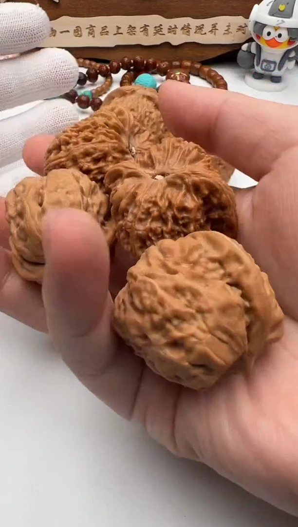 【闪购商品】文玩核桃把件文玩核桃两对