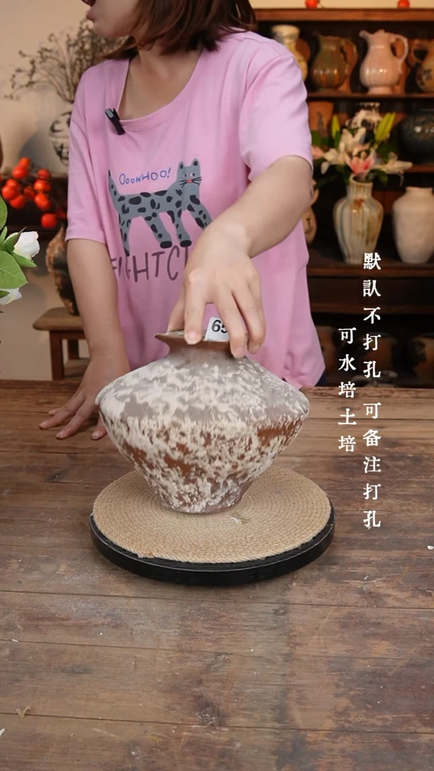 摆件656景德镇陶瓷花瓶