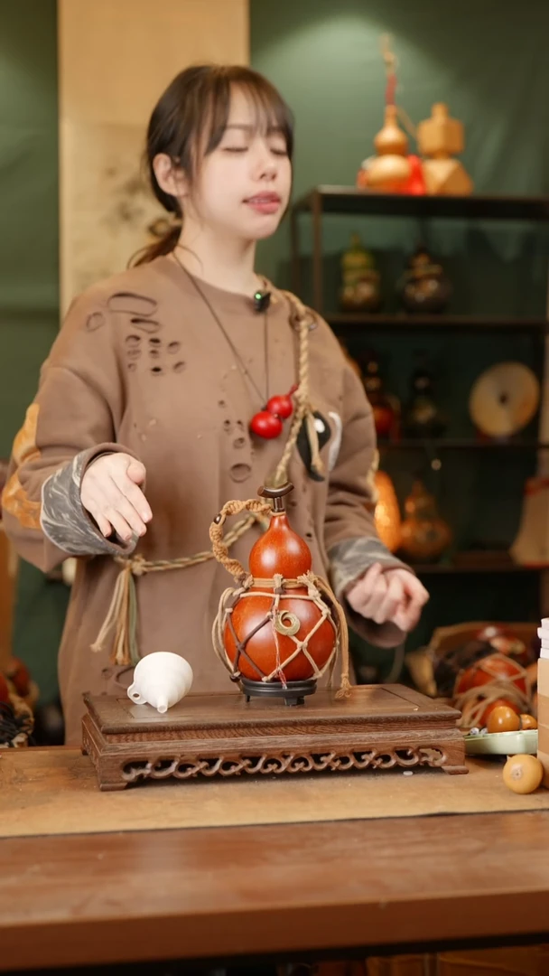 137号精品天然大漆酒葫芦一物一拍~