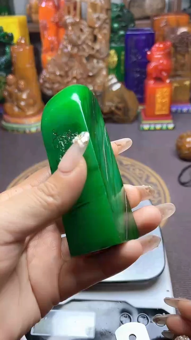 寿山石印石纯天然石料