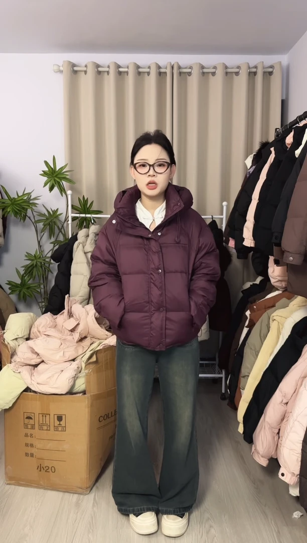 2025新款羽绒服鸭绒孤品750