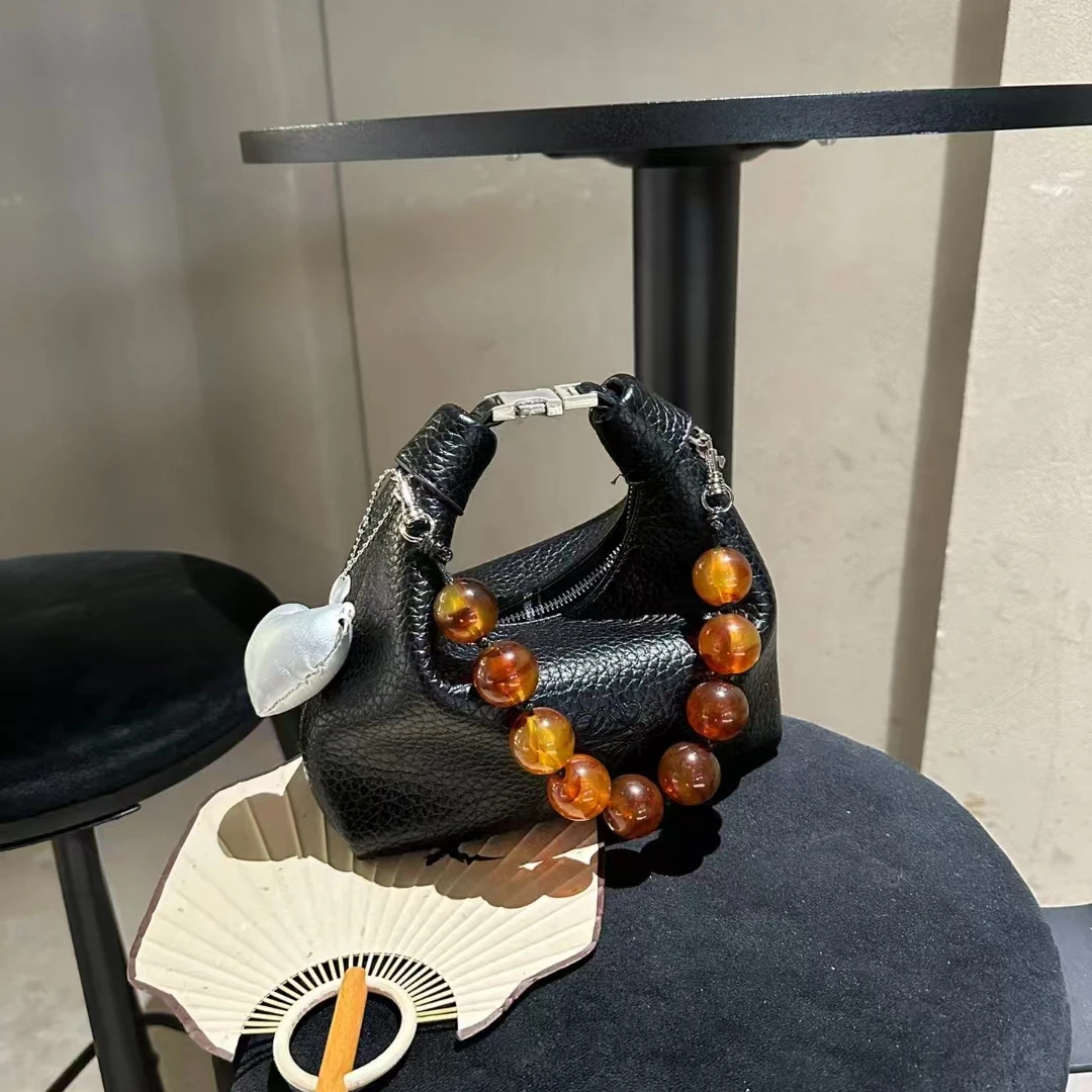 【南沙瑞熙】SD-2761-黑色轻奢小众设计感时尚百搭ins女士包包