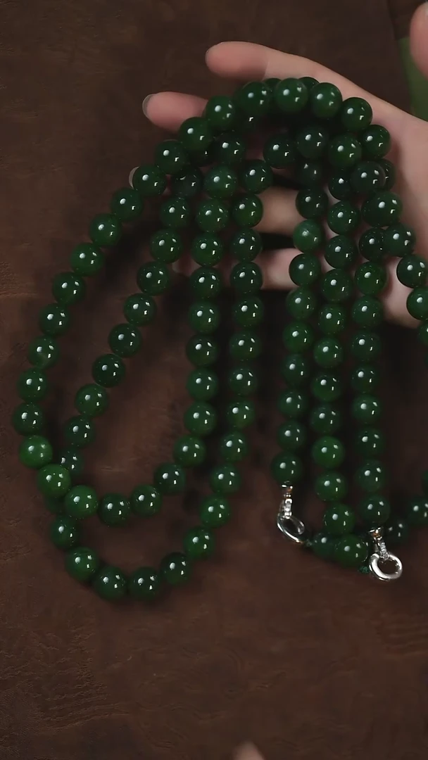 和田玉未镶嵌挂件闪购 老油碧玉13mm 随机发其一