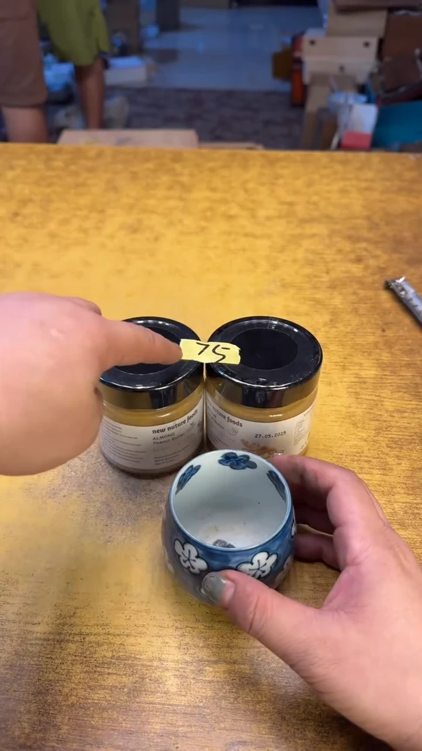 瓷器瓷器瓷器瑕疵75腰巴酱俩碗