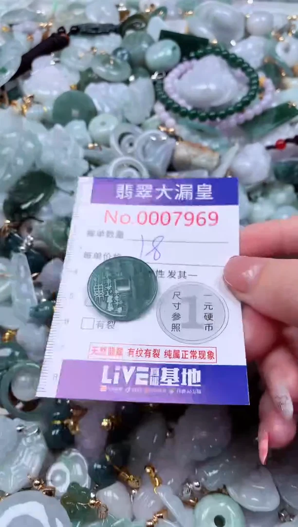 颈饰未镶嵌翡翠7969