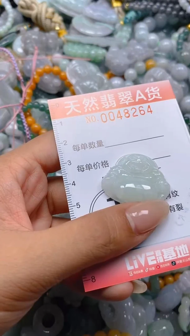 翡翠未镶嵌颈饰闪购0048264