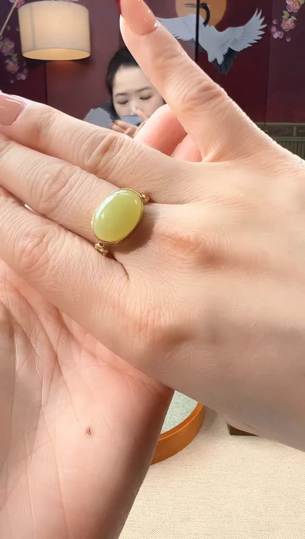 【闪购商品】和田玉戒指未镶嵌KT24051805