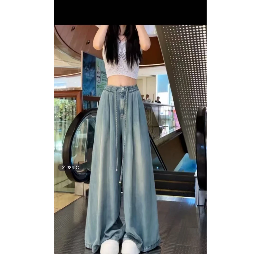 【爽爽】9856夏季新款jujuju舒服牛仔裤