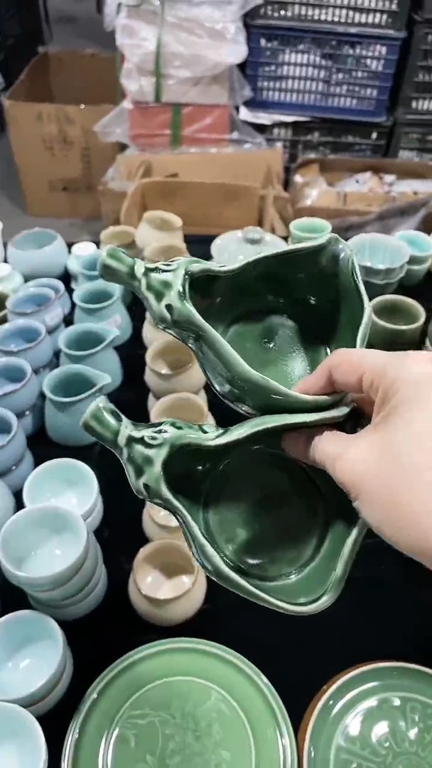 【闪购商品】2个 特价 微瑕 慧仙青瓷