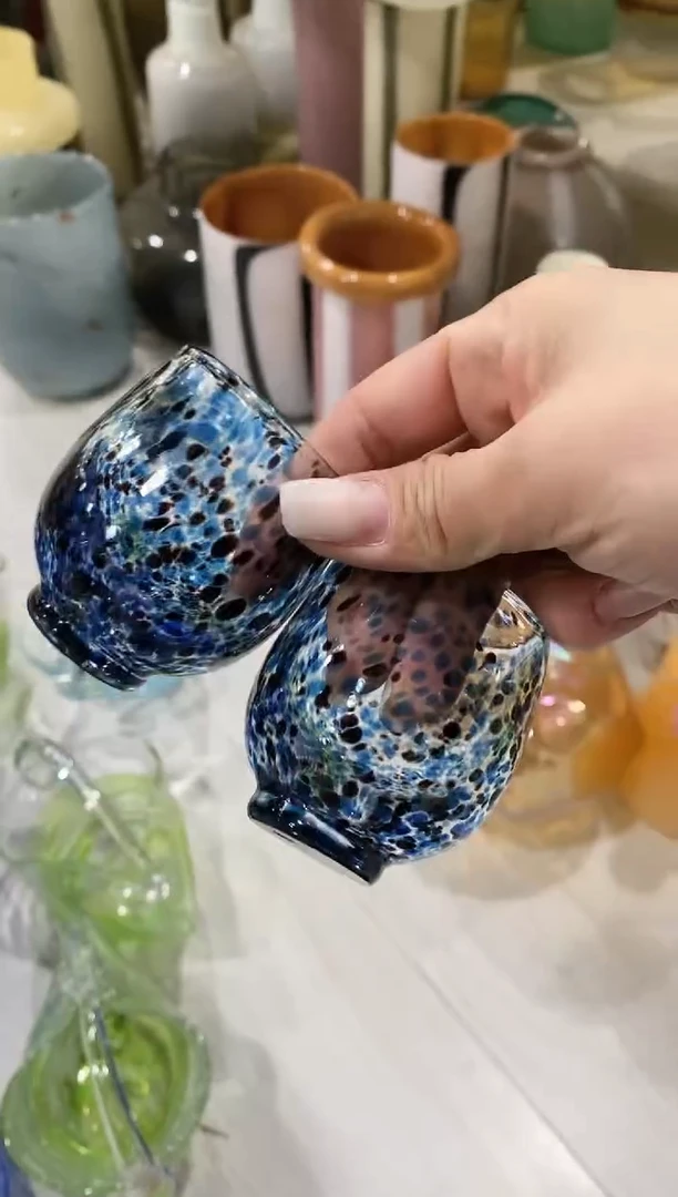 慕忆家手作琉璃花瓶