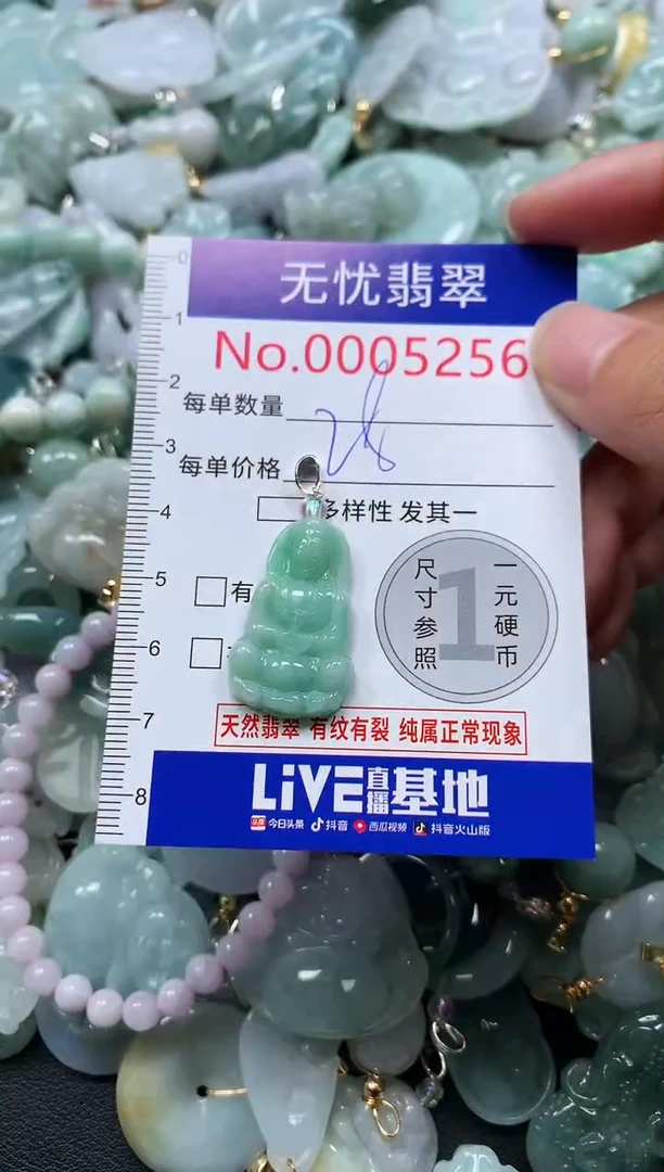 颈饰未镶嵌翡翠5256