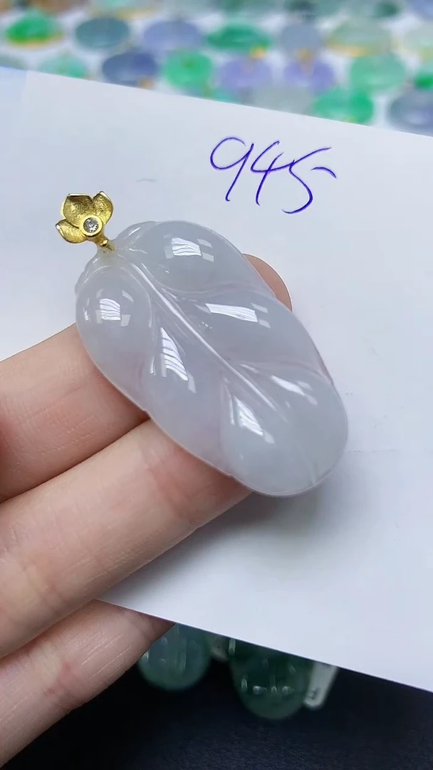 翡翠未镶嵌颈饰 天然缅甸翡翠A货