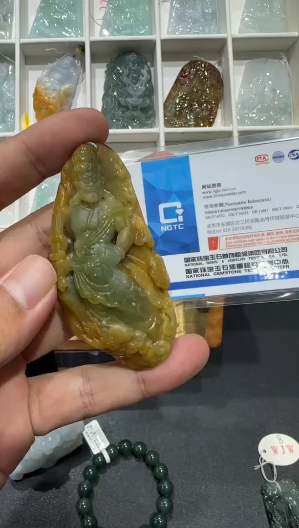 未镶嵌挂件翡翠A货翡翠多样性孤品