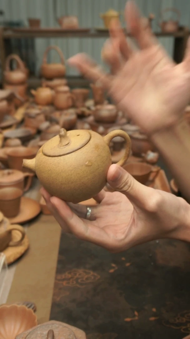 原矿老岩泥小苹果壶 120cc