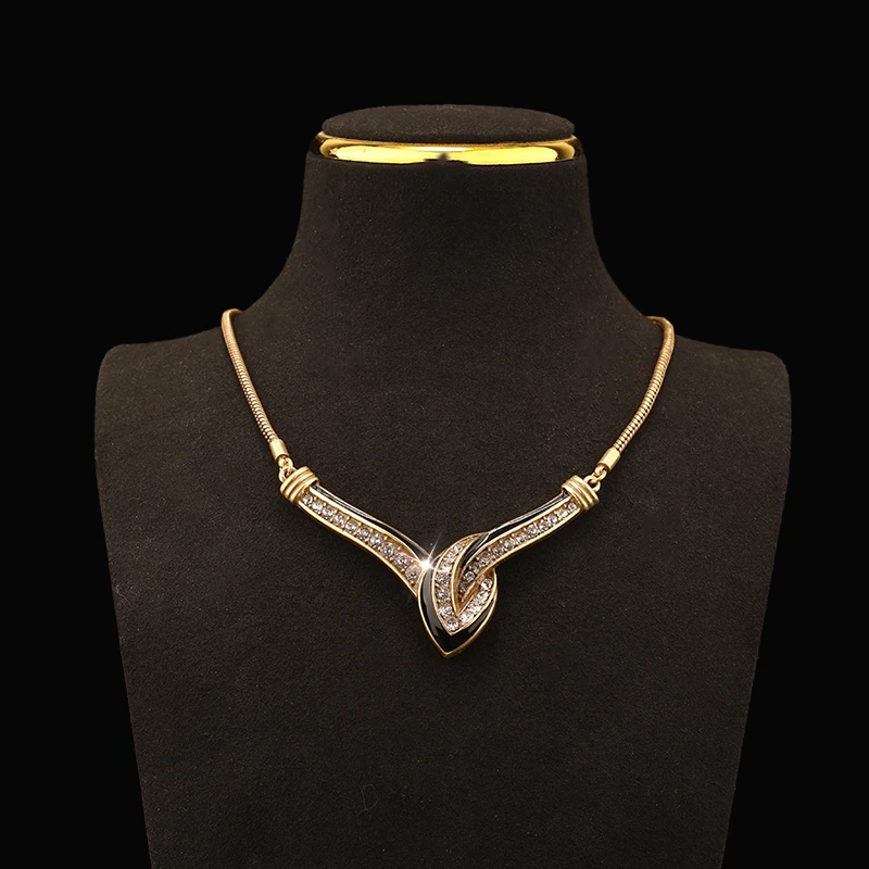 一漾 铜合金亚克力项链 铜合金 亚克力 浅色项链 LMMXY102