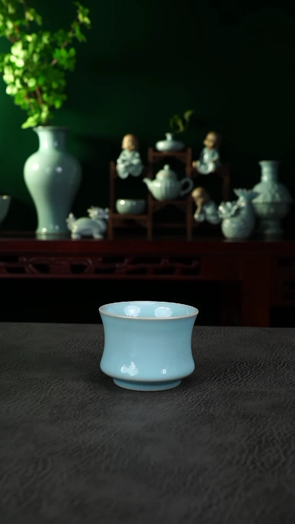 杯汝州天青马蹄杯   开播福利