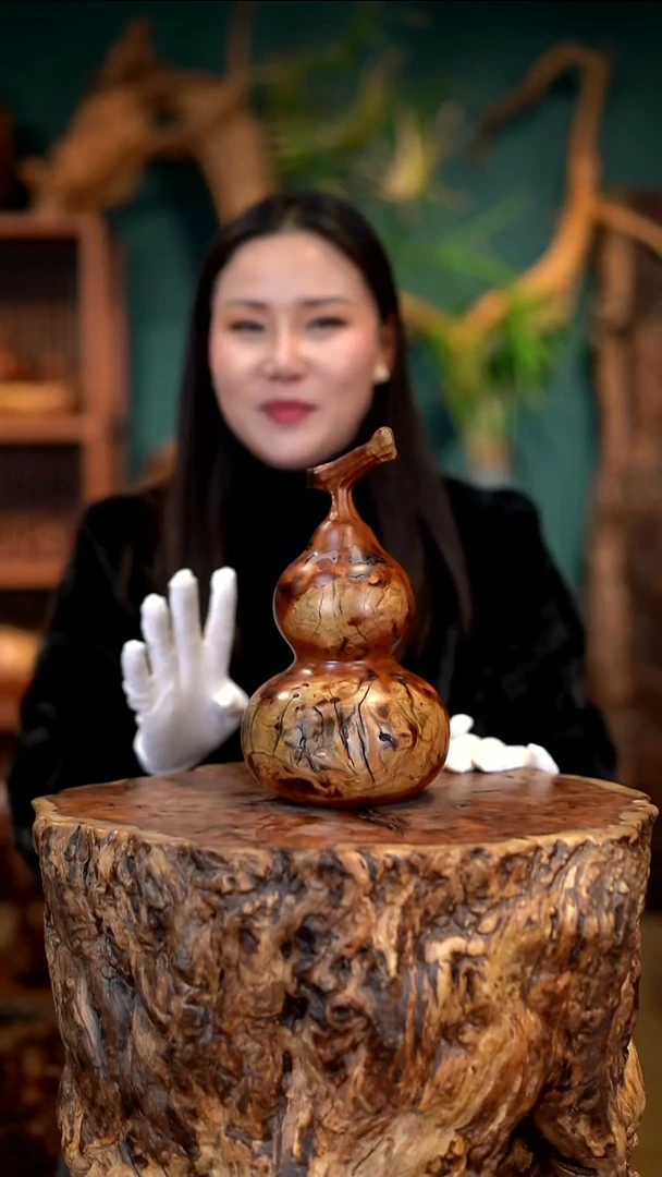 木雷击枣木葫芦