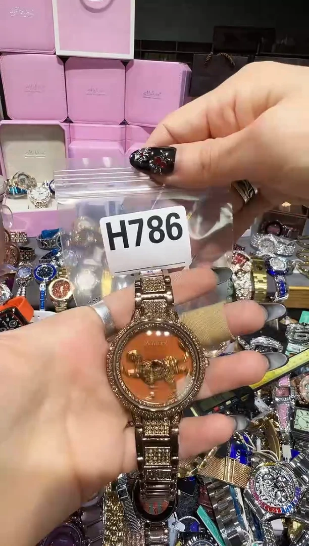 石英机芯不锈钢不锈钢直播定闪专用