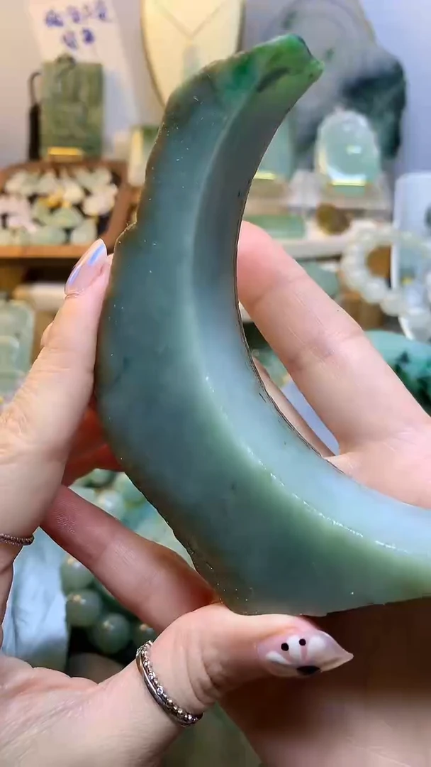 未镶嵌挂件翡翠缅甸A货翡翠,没有运费险,有纹有裂