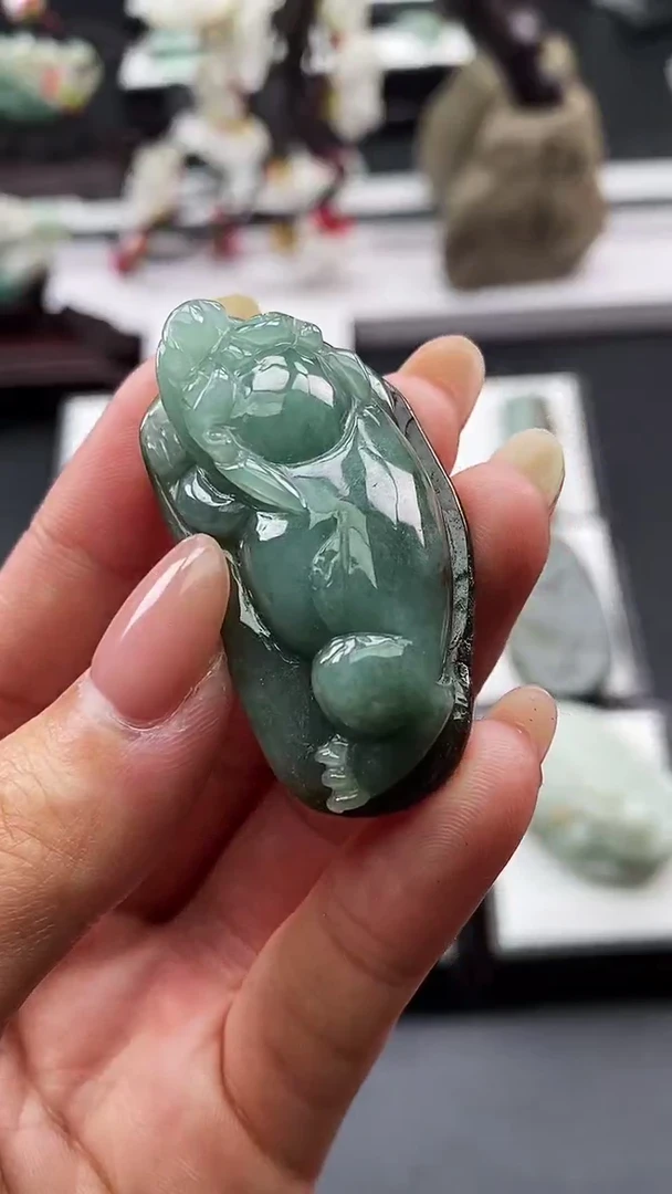 【闪购商品】翡翠颈饰未镶嵌天然缅甸A货翡翠